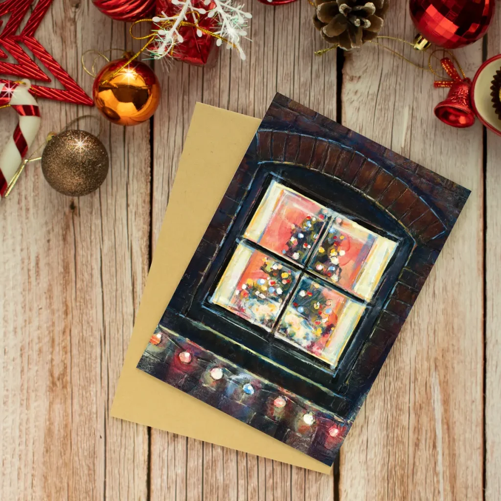 Homely Christmas Card